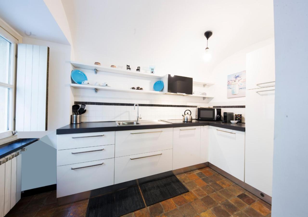 Elegante Loft In Centro Storico Acquario Appartement Genua Buitenkant foto