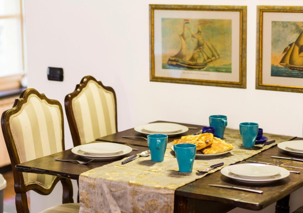 Elegante Loft In Centro Storico Acquario Appartement Genua Buitenkant foto